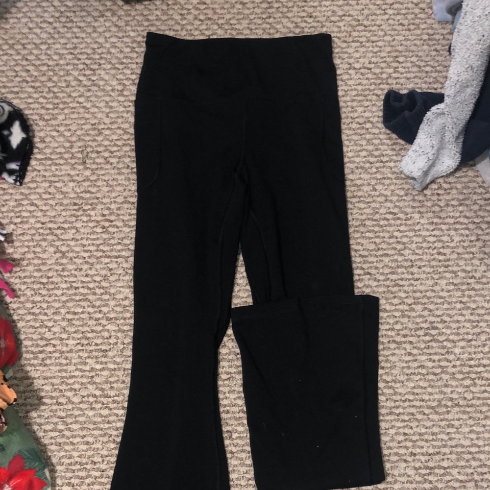 Under Armour Black flared leggings